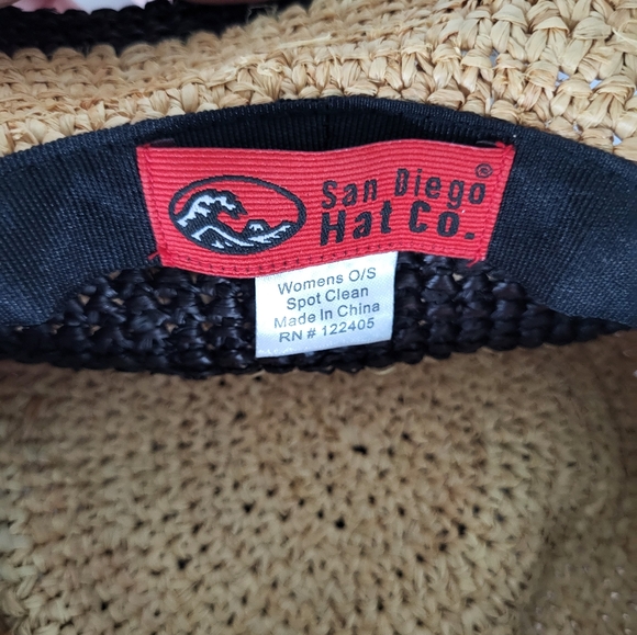 San Diego Hat Co. - Fedora Raffia Straw Hat - Picture 4 of 5